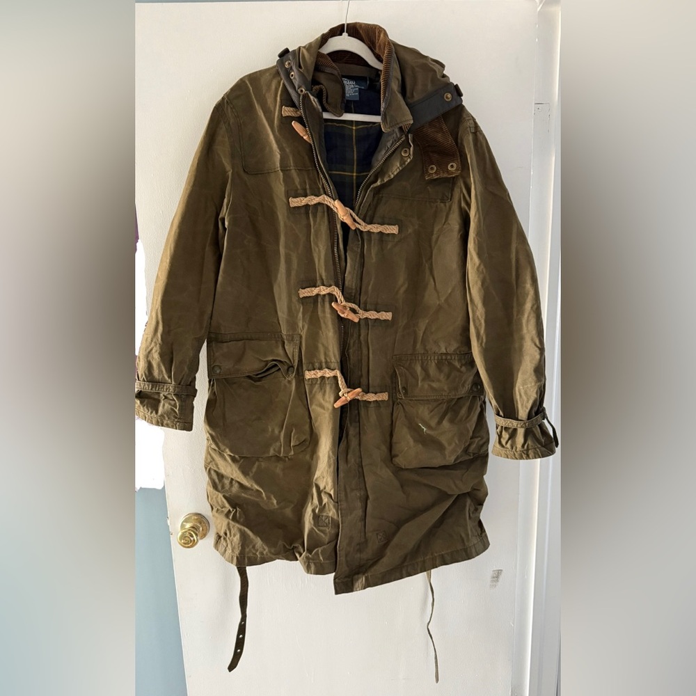 Ralph Lauren Navy Toggle Jacket